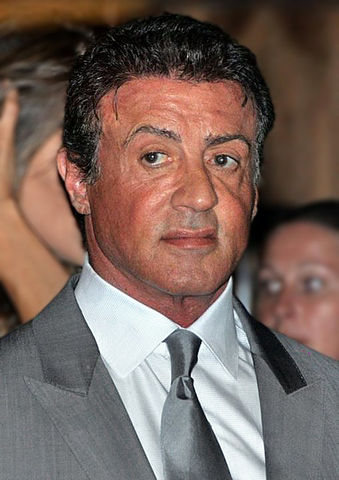 Sylvester Stallone in Paris at the french premiere of The Expendables 2 By Georges Biard, CC BY-SA 3.0, https://commons.wikimedia.org/w/index.php?curid=20743900