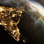 India from space