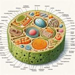 Plant cell image by AI